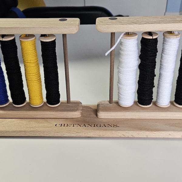 Chetnanigans Dual Bobbin Rack Solution - Etsy