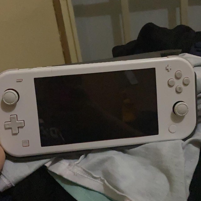 Crisp White Nintendo Switch Lite Skin