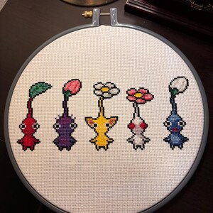 Pikmin Cross Stitch Pattern - Etsy Singapore