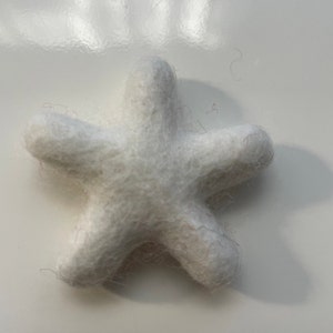 Felt Star Shapes 3cm 3D Loose Wool Felt Stars DIY Garland Pick N