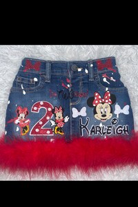Mouse Inspired Skirt Set-Birthday Outfit-ANY THEME