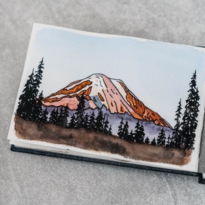 Watercolor Journal Arches Sketchbook Etsy