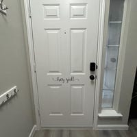 Exit Door Decal, Exit Sticker, Business Door Saying, Exit Vinyl Decal ...