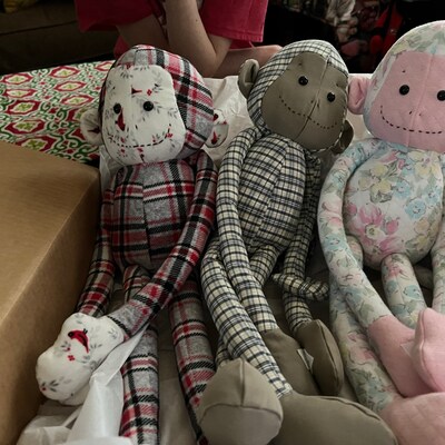 Memory Monkey Memorial Gift Loss of Loved One Made From - Etsy