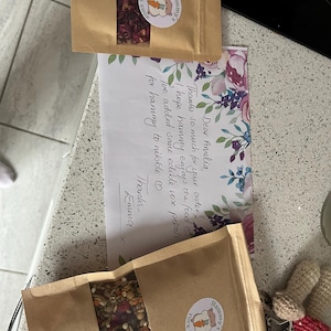 Amelia added a photo of their purchase