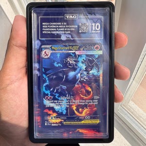 メガリザードンX ex SAR PSA TAG Beckett | 鑑定済みカード用拡張