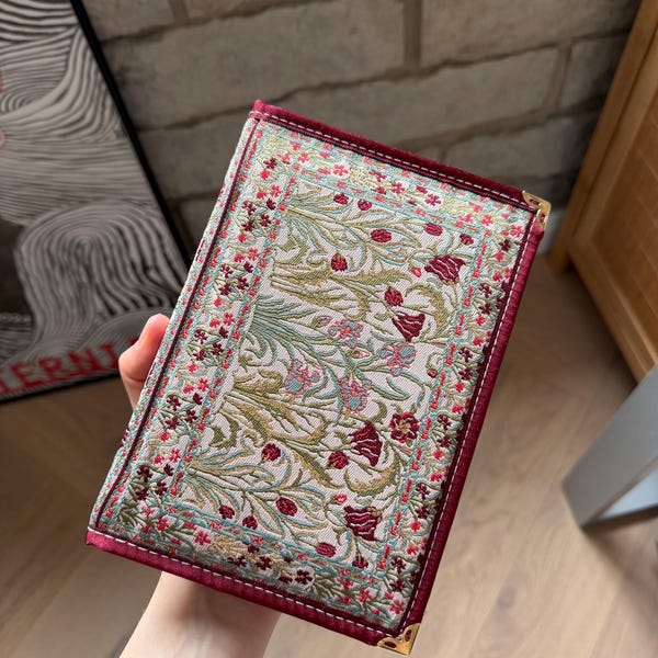 Handmade Notebook|fabric Notebook|woven Dairy Notebook|notepad for ...