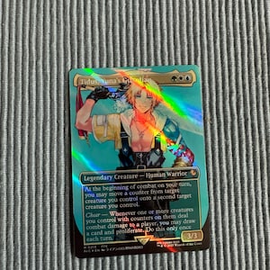 FF X MTG Holo Foil Proxy Card - Tidus, Yuna's Guardian - Diagonal Rainbow  Holo Foil Proxy Card - Gloss Finish - - Etsy