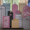 Printable Superhero Buildings, Printable Party Decor, SUPERHERO Buildings, Kids Birthday ...