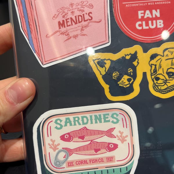 Sardines Sticker – And Here We Are