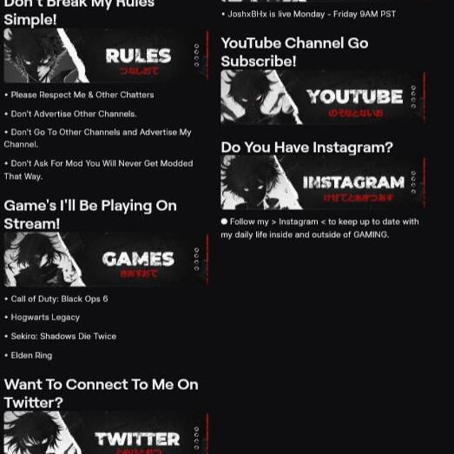 Animated DARK Stream overlays package for Twitch, Youtube, OBS, Streamlabs in topographic dark style