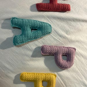 ハッピーバースデーかぎ針編みパターン、PDFアミグルミガーランド