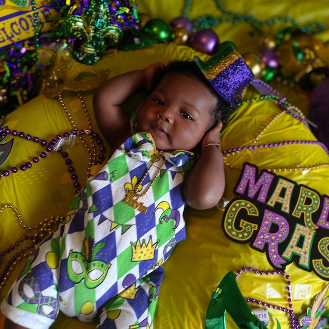 Infant mardi gras clothing cheap