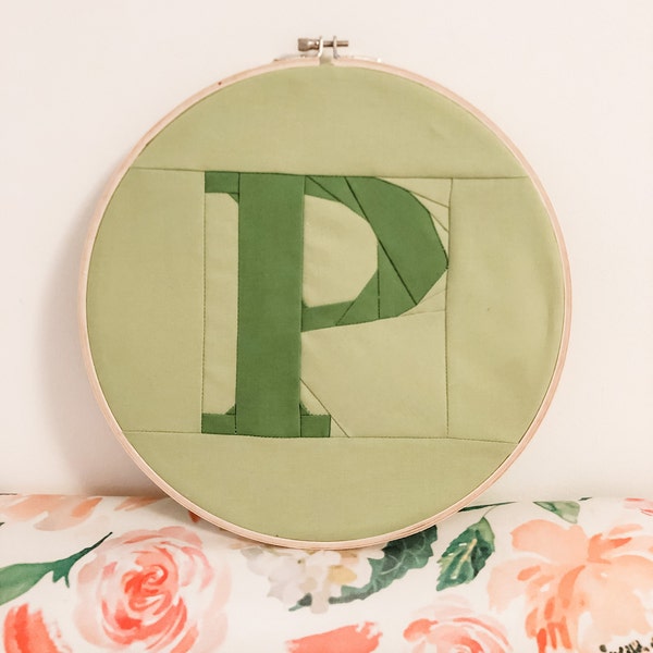 Quilt Block Alphabet / PDF Pattern / Paper Piecing Quilt Patterns ...