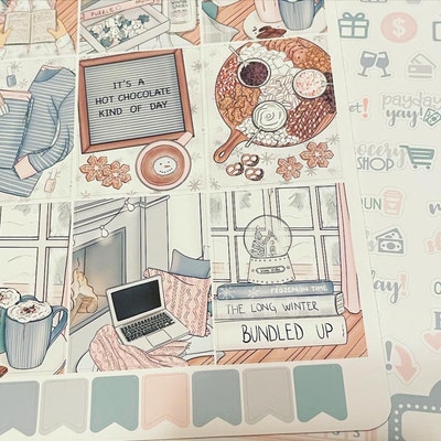 NEW Character Stickers Emotion Girl Willow Busy Multi - Etsy