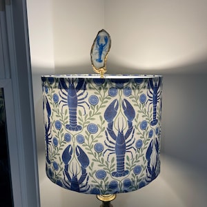 Custom made oyster shell finial