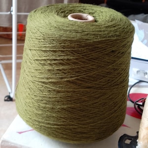 White Weaving Wool Threads 100 G. Yarn for Dyeing Lithuania Wool Yarn ...