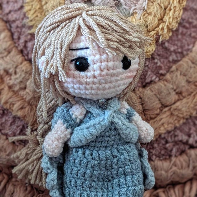 ファンメイド エルデン リング キャラクターかぎ針編み人形あみぐるみ