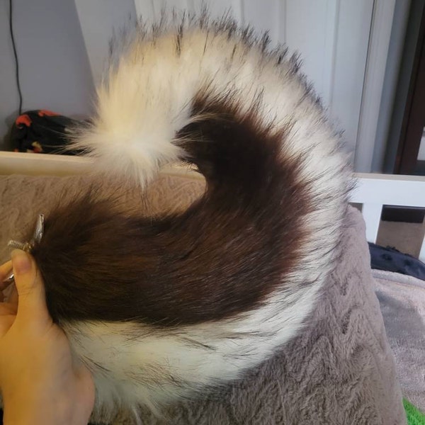 Wolf Ear and Tail Set Realistic Faux Fur Fox Ear and Tail Set Anime ...