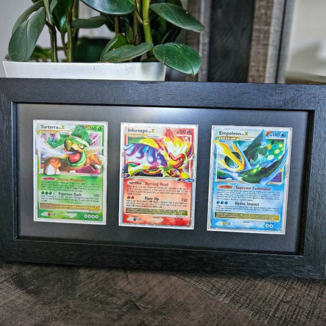3 Trading Card Frame for Raw Cards With Optional UV Protection, Mtg, Pokemon,  Yu-gi-oh! TCG, High Quality Display Wall Hanging - Etsy