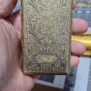 Personalized 100s CIGARETTE CASE Card Holder Groomsmen Birthday Gift for  Him Dad Men Retirement Golf Boyfriend Fathers Day Custom Engraved