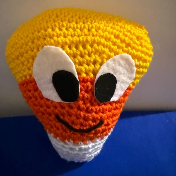 Candy Corn Pillow Crochet Pattern, Halloween Crochet Pattern ...