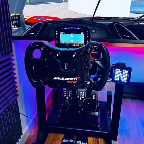 6.8'' Sim Racing Dash Display DDU 10.7 28leds Fanatec Simucube - Etsy