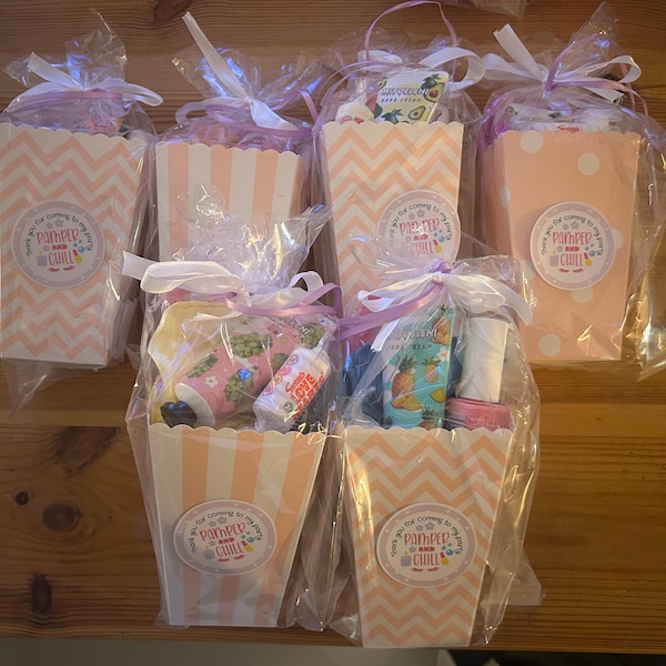 Pre Filled Birthday Party Favour Box: Unisex Goodie Bag - Etsy UK