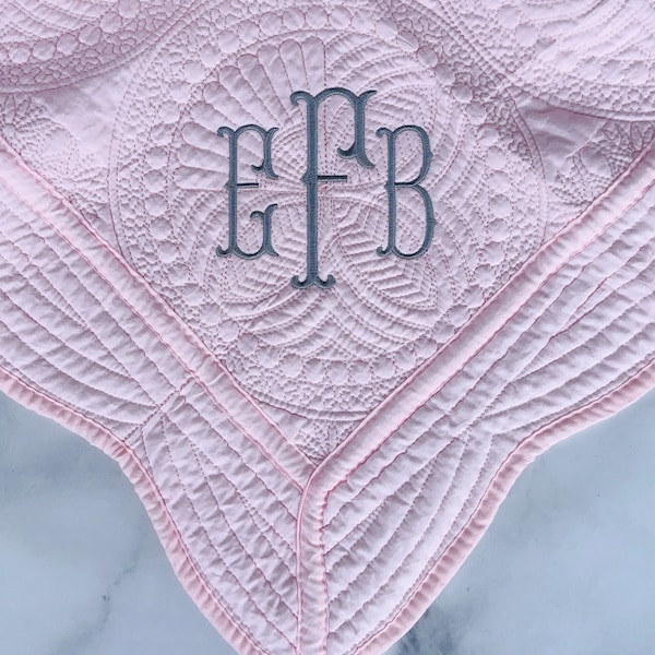 SALE** Fishtail Monogram Embroidery Font 12 Sizes Machine BX Embroidery ...