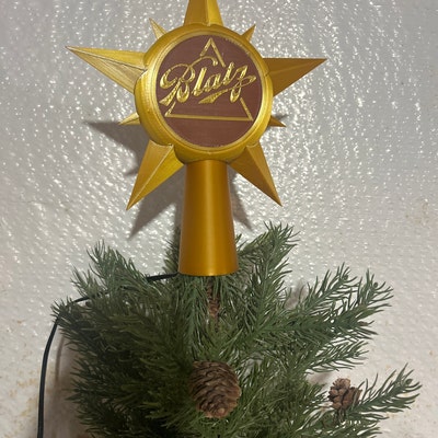 Christmas Tree Topper - Etsy
