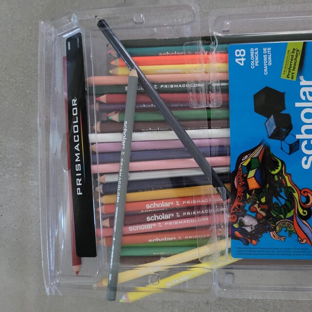 Prismacolor Colored Pencils, Set of 48 Pencils; Prismacolor