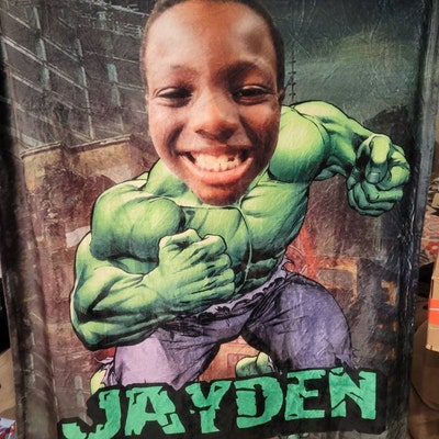 Kids Superhero Blanket, Personalized Kids Blanket, Custom Blanket for Boys, Superhero Blanket - Etsy