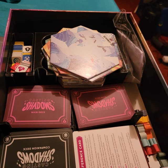 casting shadows card sleeves Casting Shadows: The Ice Storm Expansion