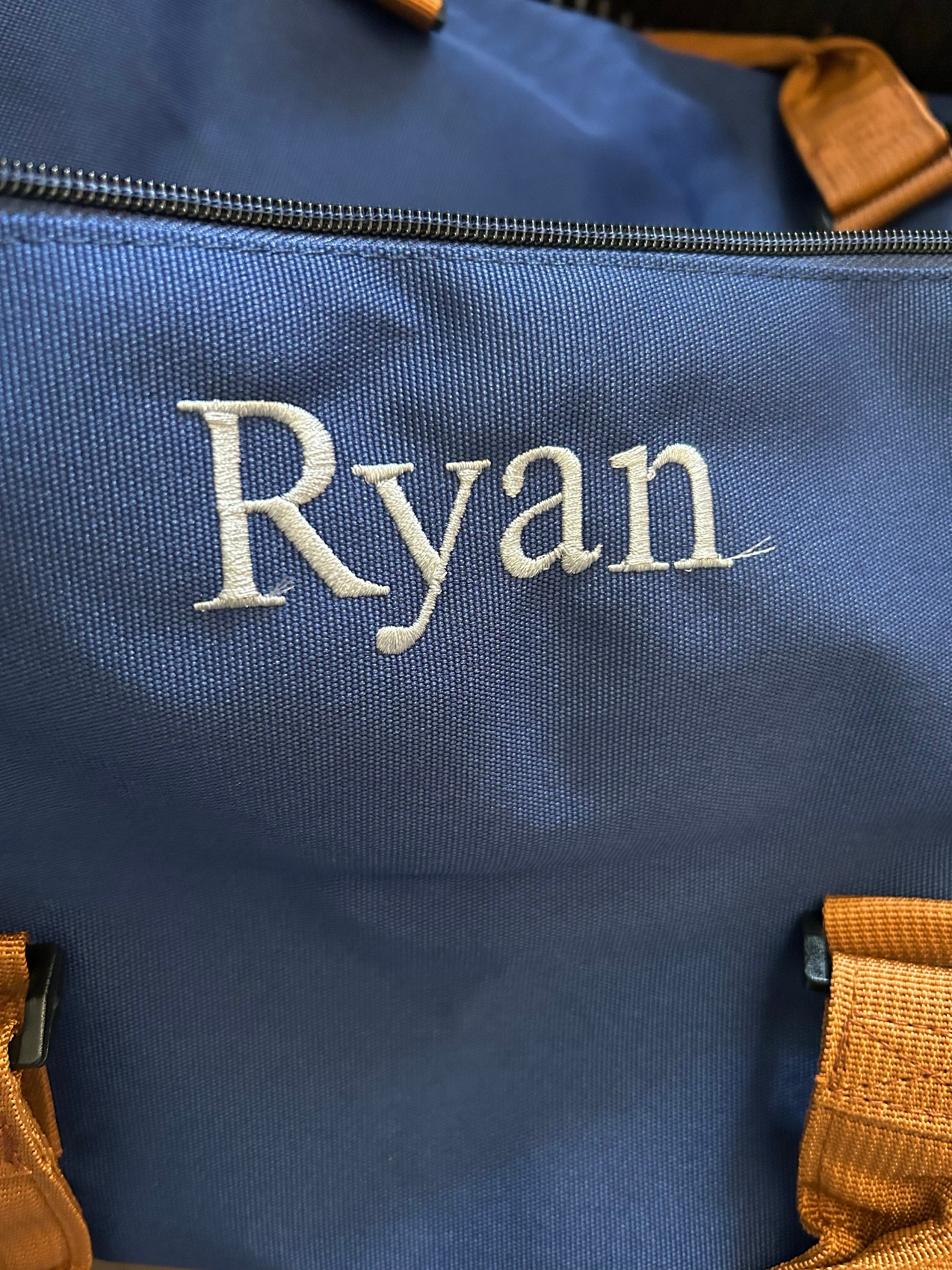Personalized Duffle Bag, Weekender Bags with Name, GYM Travel Bag, Embroidered Duffle Bag, Father's Day Gift for Dad/Husband, Gift for Him