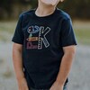 Oswalda Girl Embroidered/Monogram Tartan Bubble