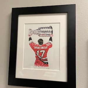 Rod Brindamour Carolina Hurricanes Hockey Nhl Etsy