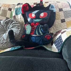 HAZBIN HOTEL VOX ヴォックス ぬいぐるみ Hazbin Hotel Vox Plush – 20cm | Handmade | Perfect for Fans