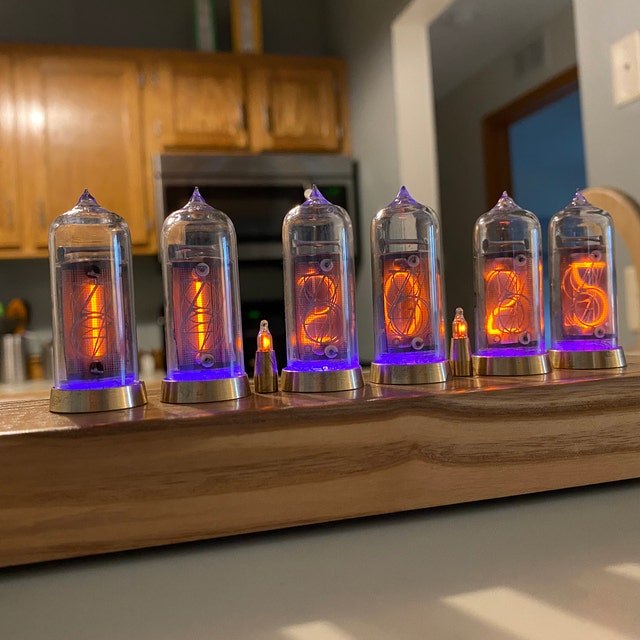 ソ連製の6灯式ニキシー管時計IN14 - Etsy 日本