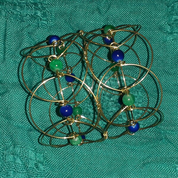 Wire Orgami Ever-shifting Wire Origami Lattice - Elegance in Motion Fidget Toy for ...