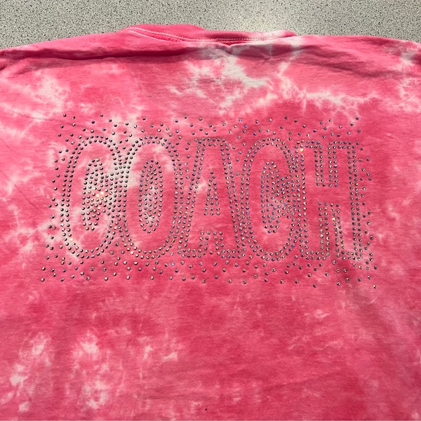 Coach Rhinestone Template Coach Shirt Rhinestone Template SVG, JPG, PDF, Studio - Etsy