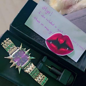 90s 00s ALGONQUINS ブレスレット 時計 スタッズ レア Y2K 90s 00s ALGONQUINS ブレスレット 時計 スタッズ レア Y2K retro