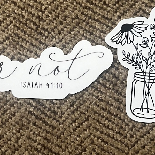FAITH Sticker Pack | Bible Verse Stickers | Scripture Christian ...