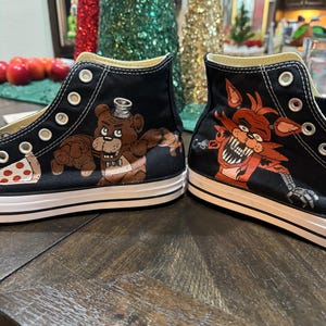 Five Nights at Freddy's Custom Shoes - Etsy