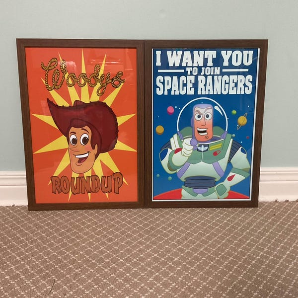 Buzz Lightyear Poster I Want You to Join Space Rangers Poster Disney ...