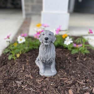 Retriever, Concrete Statue, Cement Statues, Garden Decor Retriever, Concrete Statue, Cement Statues, Garden Decor