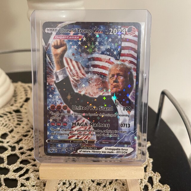Donald Trump Pokemon Card, Trump Pokemon Card, Meme Gift, Gag Gift