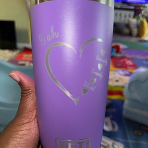 Gepersonaliseerde Yeti Tumbler, Custom Yeti Tumbler, Laser Gegraveerde Yeti, Yeti Rambler, Gepersonaliseerde Yeti, Geïsoleerde Tumbler, Reizen Koffiemok