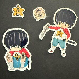 Kotaro Lives Alone | Sword | Vinyl Decal Glossy Sticker - Etsy
