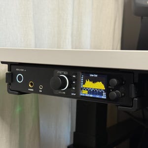 RME Fireface Ucx II用デスクマウントキット - リバーシブルクリップ