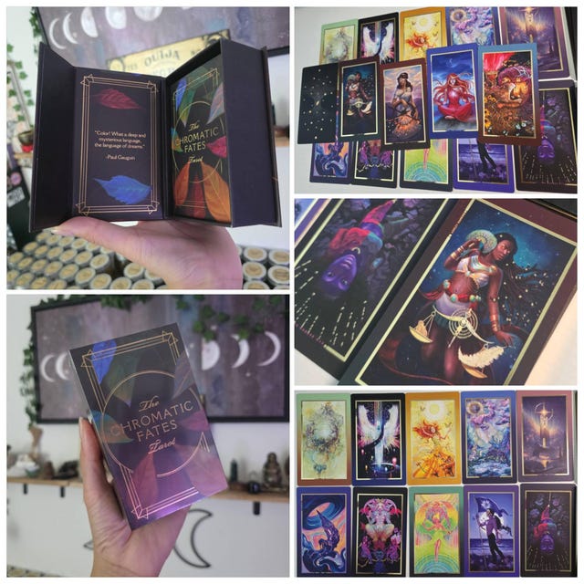 Chromatic Fates Tarot - Etsy